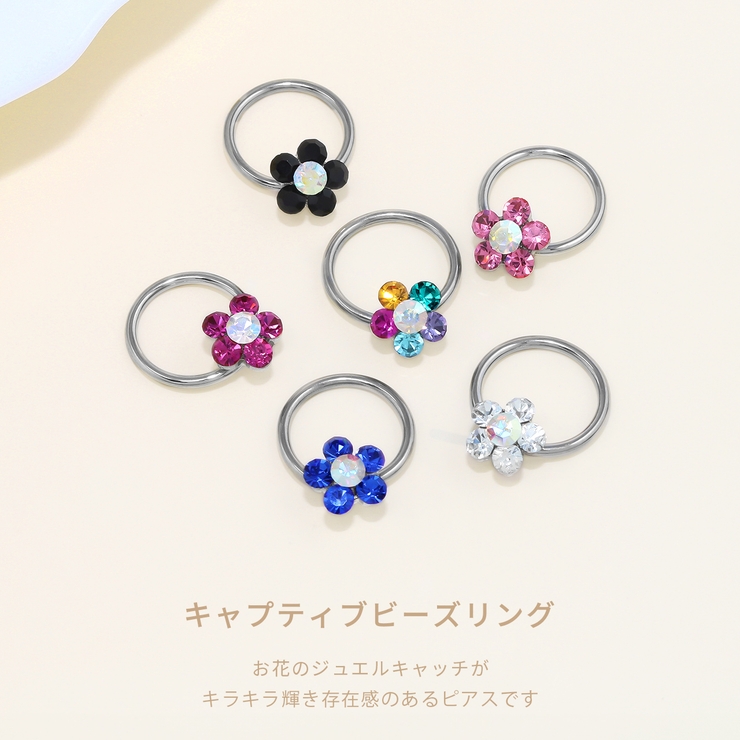 Luxval ラインストーン リボンピアス レディース シルバーライン