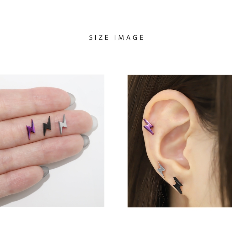 ボディピアス キャッチ0019 シルバーゴールド | ボディピアス専門店凛RIN | 詳細画像12 