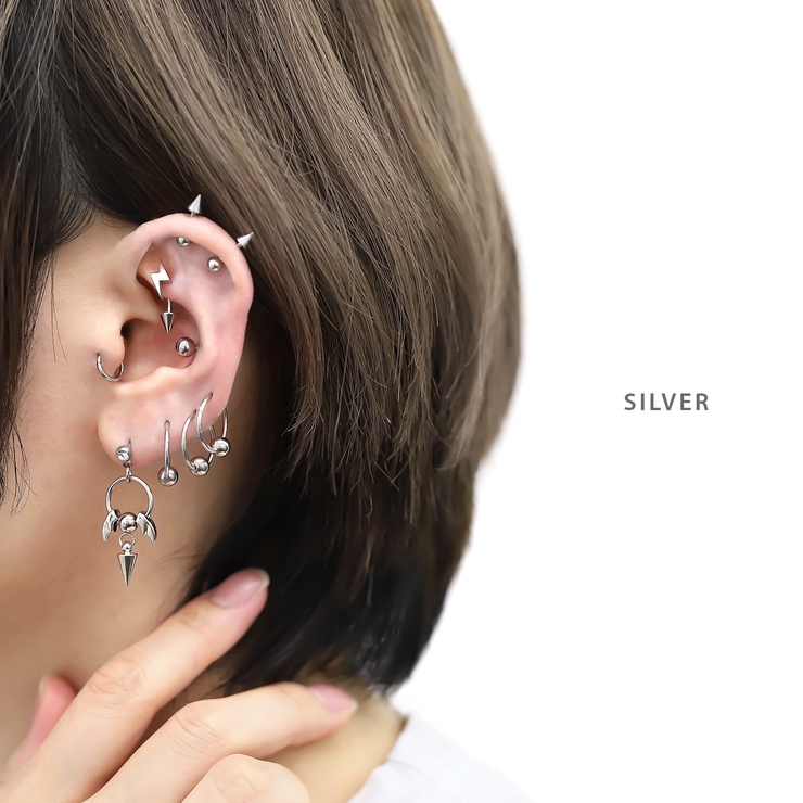 ボディピアス キャッチ0019 シルバーゴールド | ボディピアス専門店凛RIN | 詳細画像7 