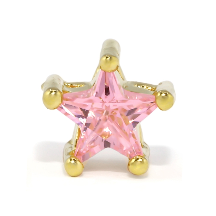 ゴールド・ピンク | キャッチ ボディピアス スター | ボディピアス専門店凛RIN