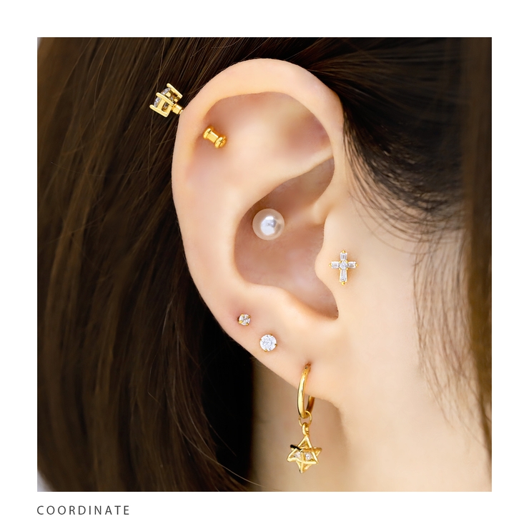 キャッチ きらきら存在感一粒ジュエリーアレンジ ボディピアス | ボディピアス専門店凛RIN | 詳細画像7 