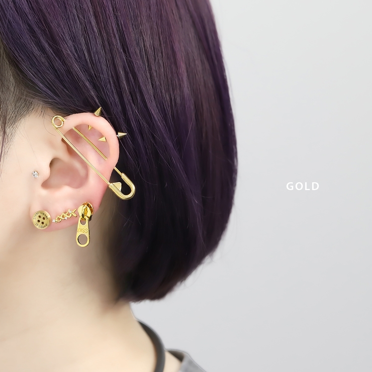 ボディピアス ジッパーチャック ハロウィンシルバー | ボディピアス専門店凛RIN | 詳細画像4 