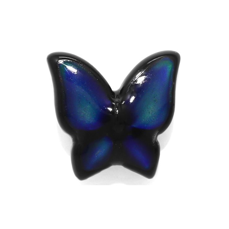 温度で色が変わる不思議なピアス バタフライ 軟骨ピアス[品番 温度で色が変わる不思議なピアス バタフライ 軟骨ピアス[品番