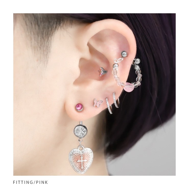 キャッチ 軟骨ピアス ジュエル | ボディピアス専門店凛RIN | 詳細画像5 