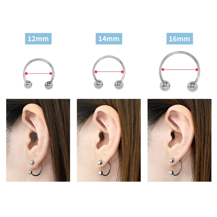 ボディピアス 薔薇バラ花 カスタマイズバーベルセット | ボディピアス専門店凛RIN | 詳細画像10 