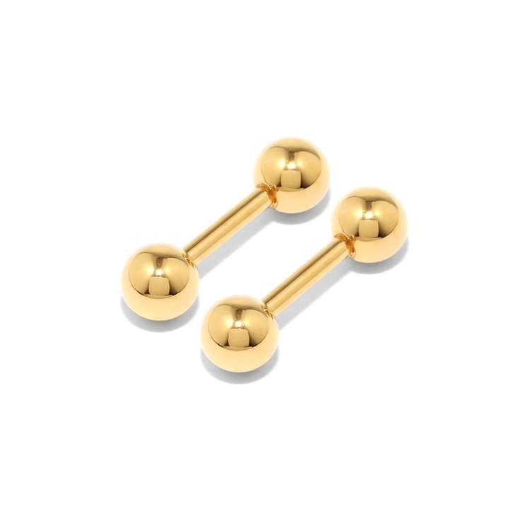 ゴールド | ピアス 24金ピンクゴールドK24K18PGコーティング上質きれい アクセサリー | ボディピアス専門店凛RIN