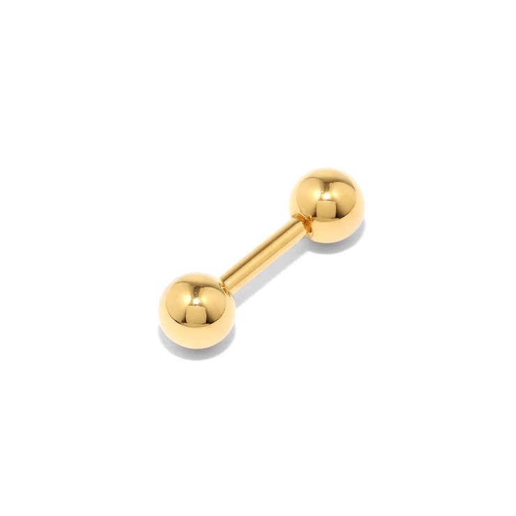 ゴールド | 軟骨ピアス 24金ピンクゴールドK24K18PGコーティング上質きれい | ボディピアス専門店凛RIN