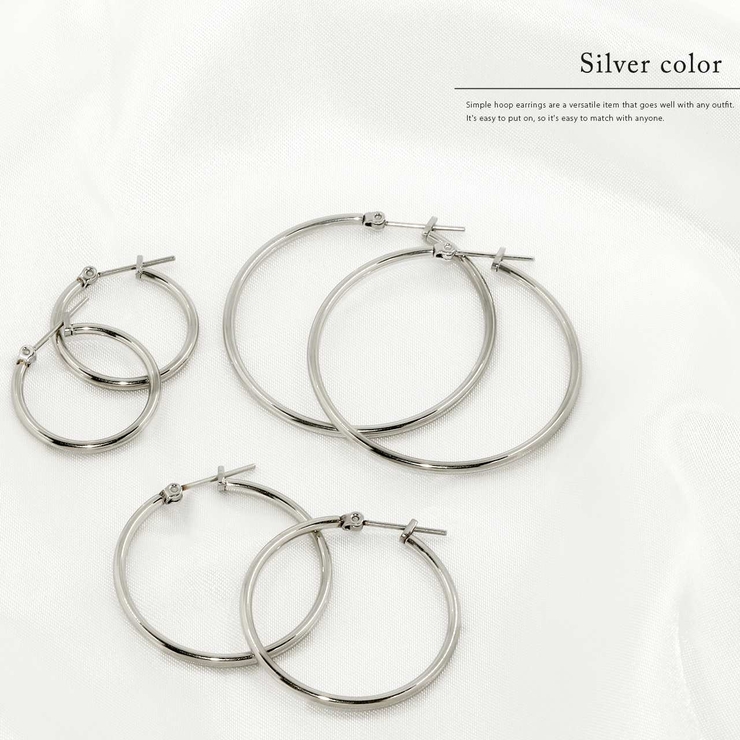 2個セットピアス フープピアス 20G[品番：RINA0001444]｜ボディ