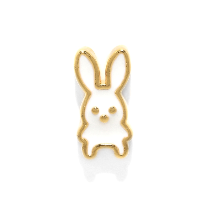 うさぎちゃんピアス❤うさぎさんが可愛い(๑˃̵ᴗ˂̵)و （ウサギちゃん 