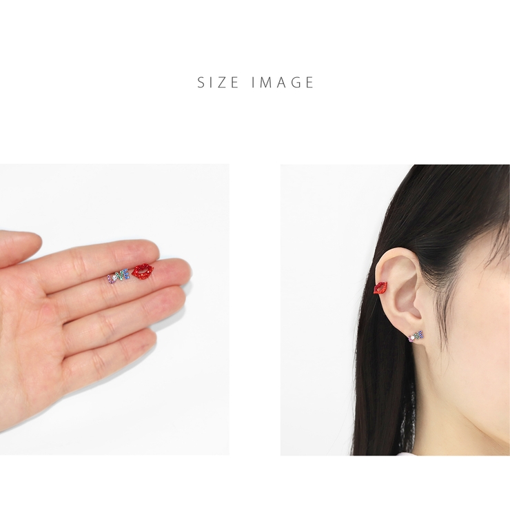 軟骨ピアス リップくちびるLOVEユニーク個性的個性派ジュエル ボディピアス | ボディピアス専門店凛RIN | 詳細画像7 