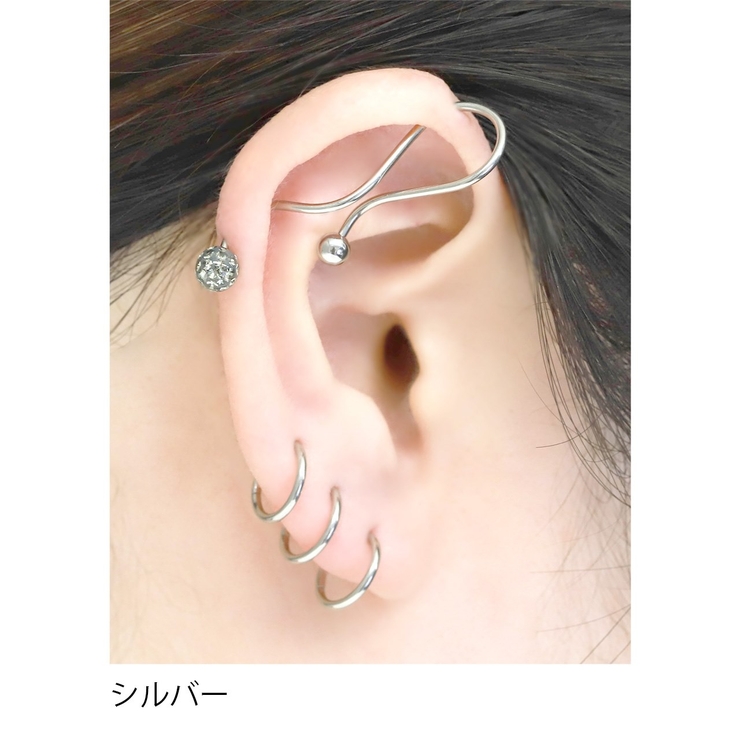 ボディピアス 変形 ツイスト[品番：RINA0001345]｜ボディピアス専門店