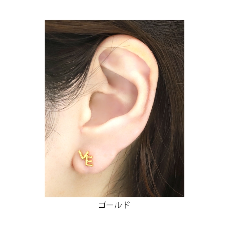 軟骨ピアス LOVE 文字サイン | ボディピアス専門店凛RIN | 詳細画像5 