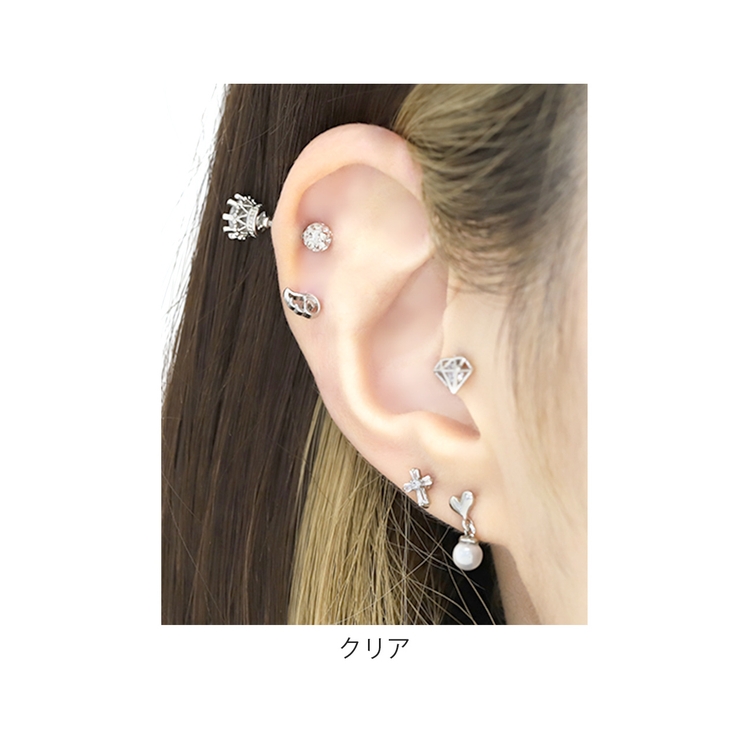 ボディピアス 王冠ジュエル クラウンピアス | ボディピアス専門店凛RIN | 詳細画像6 