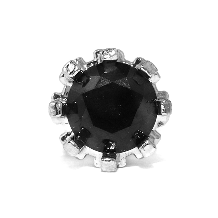 ブラック | ボディピアス 王冠ジュエル クラウンピアス | ボディピアス専門店凛RIN