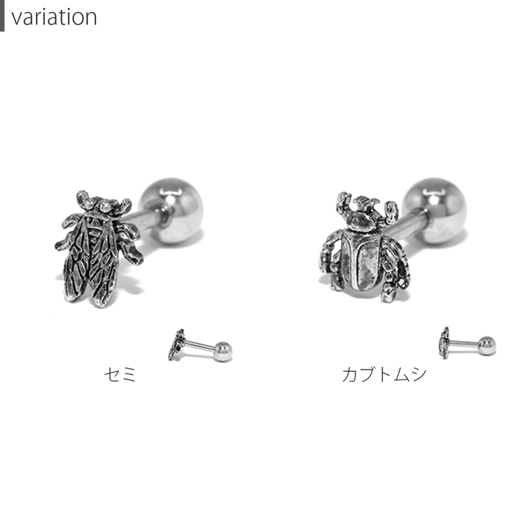 軟骨ピアス ジュエルフラワー 花ピンクブルーキュービックジルコニア | ボディピアス専門店凛RIN | 詳細画像8 