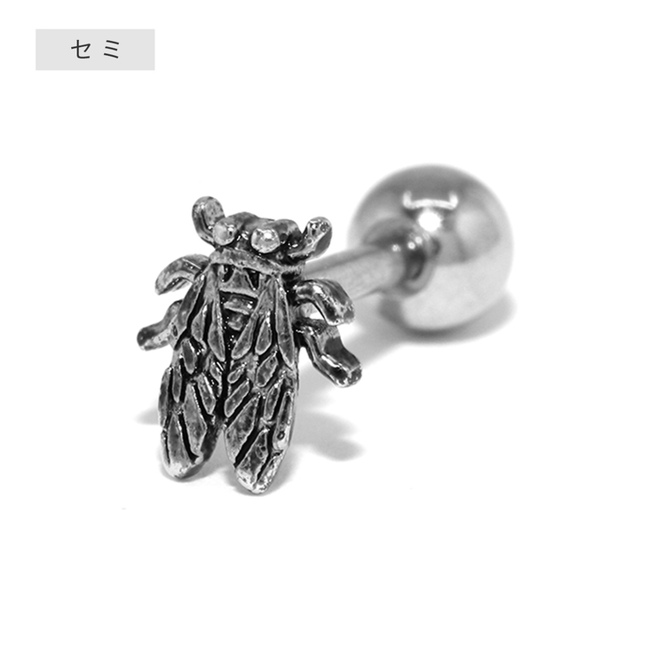 軟骨ピアス ジュエルフラワー 花ピンクブルーキュービックジルコニア | ボディピアス専門店凛RIN | 詳細画像9 