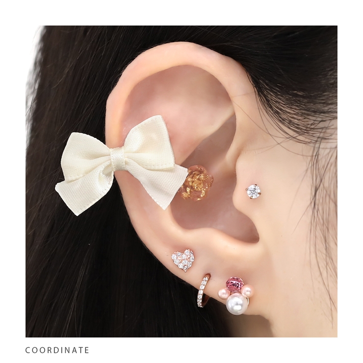 ビジューパール ボディピボディーピアス 凛軟骨ピアス | ボディピアス専門店凛RIN | 詳細画像5 