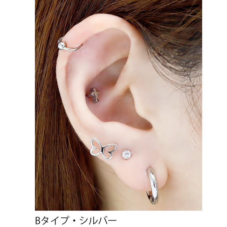 軟骨ピアス 蝶 かわいい | ボディピアス専門店凛RIN | 詳細画像7 