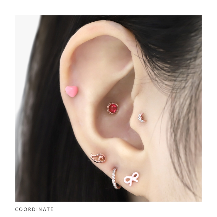 ふわふわ　ピアス ピアス