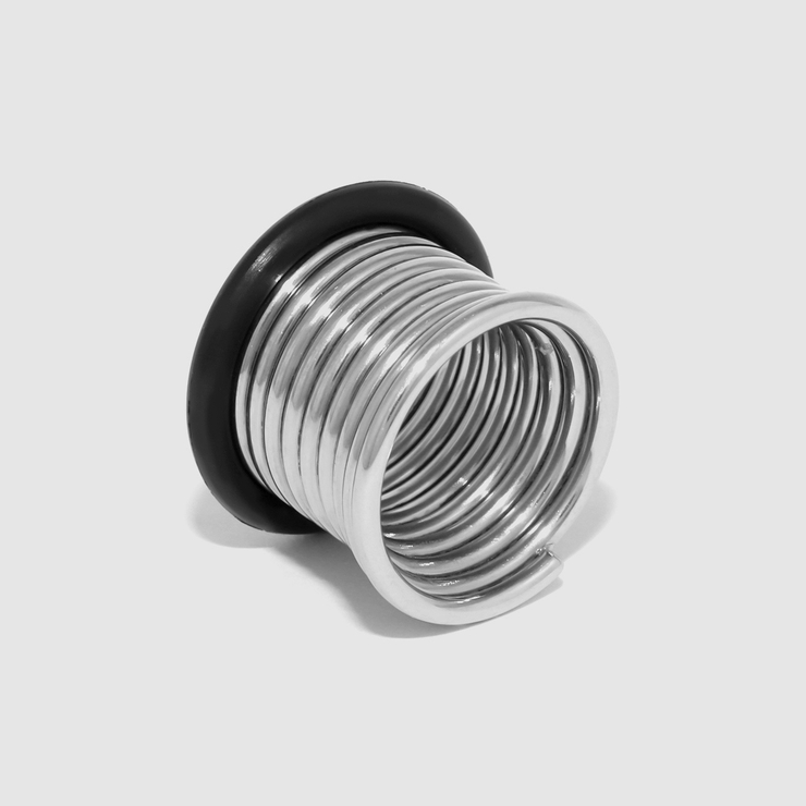 12mm | ステンレスピアス シンプルオールステンレスシングルフレア拡張ホールメンズ ボディ… | ボディピアス専門店凛RIN