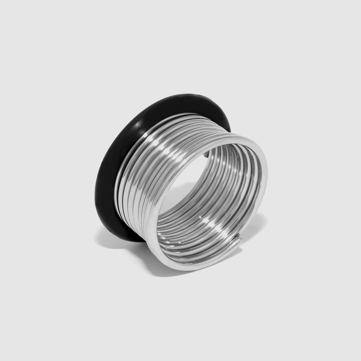 18mm | ステンレスピアス シンプルオールステンレスシングルフレア拡張ホールメンズ ボディ… | ボディピアス専門店凛RIN