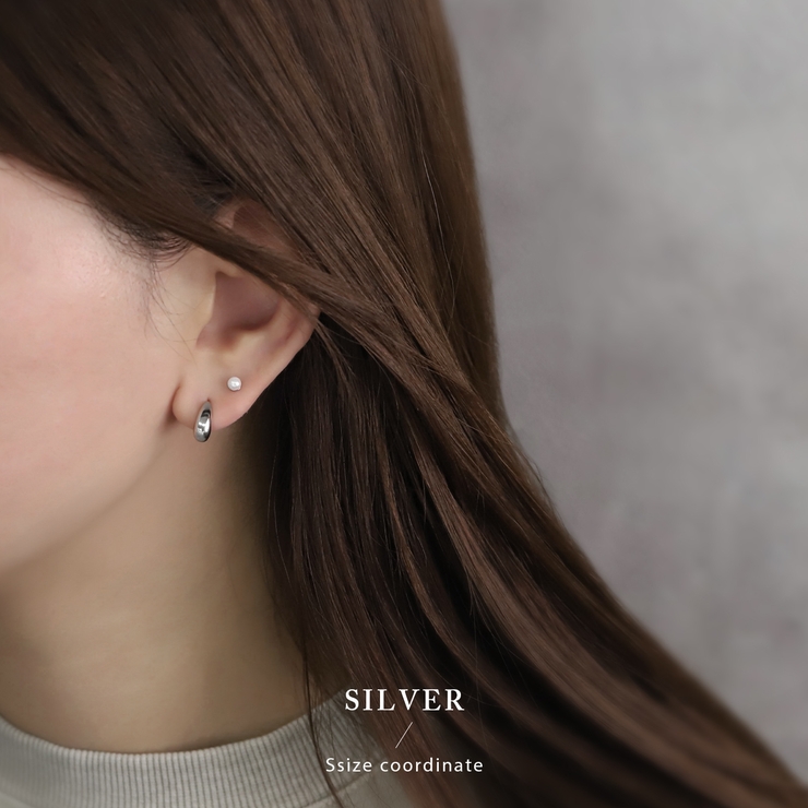 ピアス ティアドロップハーフフープ大人カワイイシンプル アクセサリー | ボディピアス専門店凛RIN | 詳細画像12 