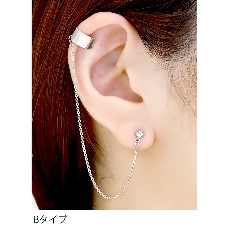 イヤーカフ ピアス チェーン | ボディピアス専門店凛RIN | 詳細画像4 