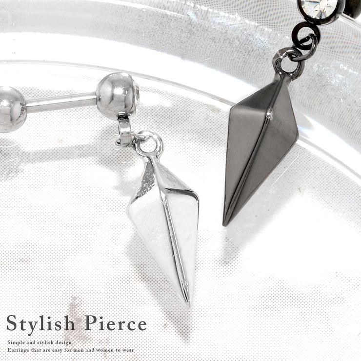 ボディピアス スタイリッシュ スタッズ | ボディピアス専門店凛RIN | 詳細画像2 