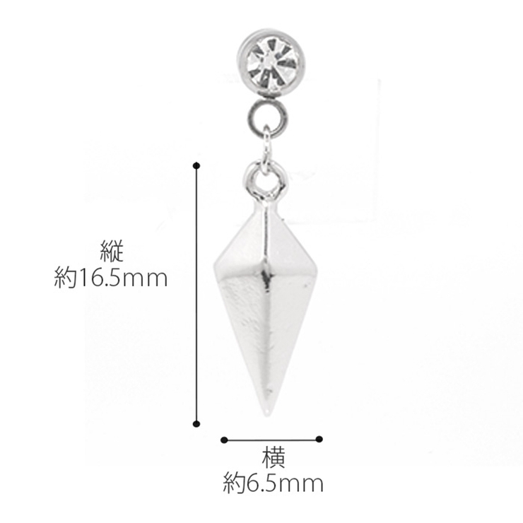 ボディピアス スタイリッシュ スタッズ | ボディピアス専門店凛RIN | 詳細画像9 