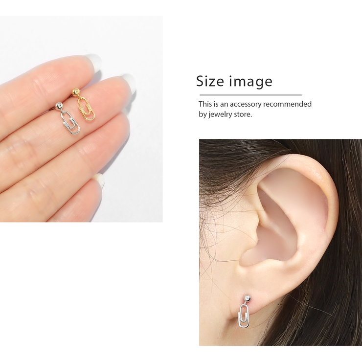 軟骨ピアス クリップclipピアス 文房具ステーショナリーストレートバーベル | ボディピアス専門店凛RIN | 詳細画像5 