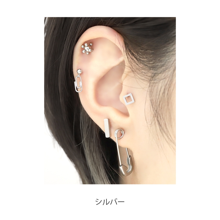 軟骨ピアス クリップclipピアス 文房具ステーショナリーストレートバーベル | ボディピアス専門店凛RIN | 詳細画像6 