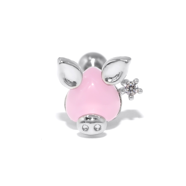 軟骨ピアス 干支ジュエル 十二支縁起いきもの[品番：RINA0001928