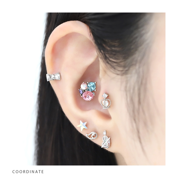 軟骨ピアス 楽器音楽バイオリンサックスタンバリンジュエル ボディピアス | ボディピアス専門店凛RIN | 詳細画像5 