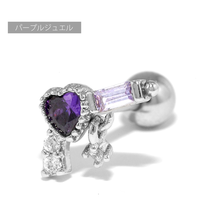 軟骨ピアス ピストルかわいいハート 拳銃 | ボディピアス専門店凛RIN | 詳細画像16 