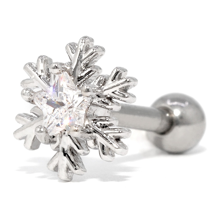 軟骨ピアス 雪 結晶 | ボディピアス専門店凛RIN | 詳細画像8 