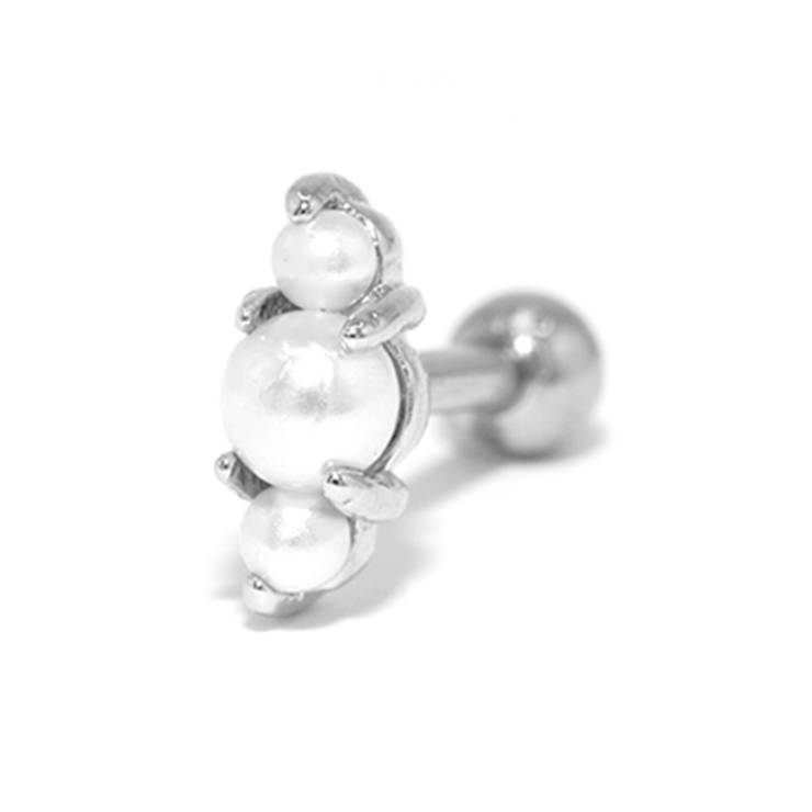 軟骨ピアス 3連パール イヤーフィット | ボディピアス専門店凛RIN | 詳細画像9 