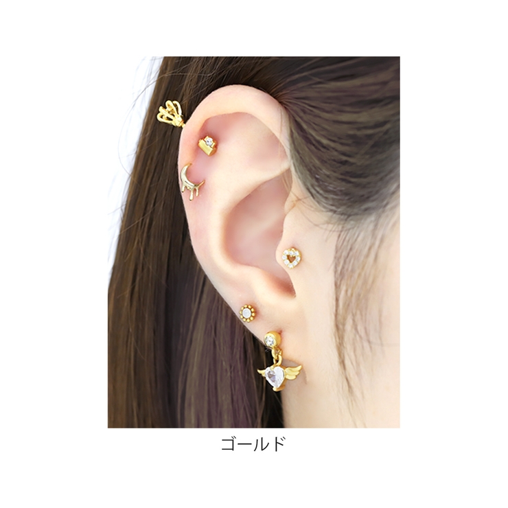 ボディピアス 月ムーン メルティング | ボディピアス専門店凛RIN | 詳細画像5 