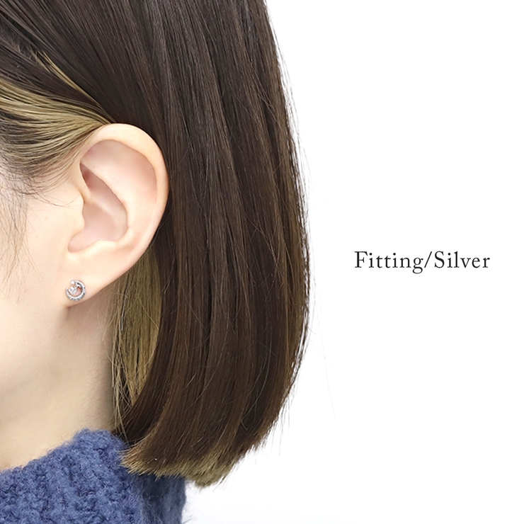 ボディピアス 月ムーンピアス 軟骨ピアス | ボディピアス専門店凛RIN | 詳細画像4 