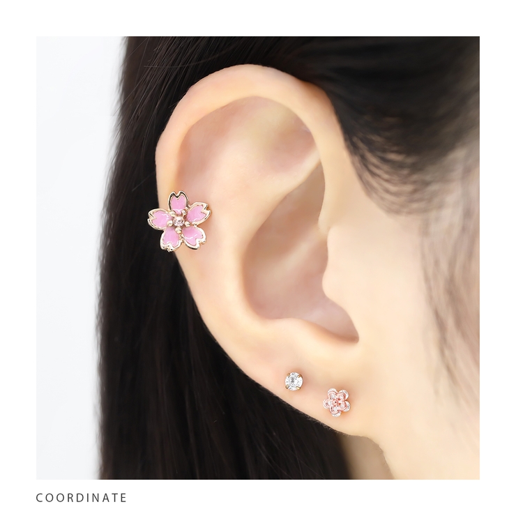 軟骨ピアス 花星フラワースタージュエルジルコニア小さめプチ ボディピアス | ボディピアス専門店凛RIN | 詳細画像7 