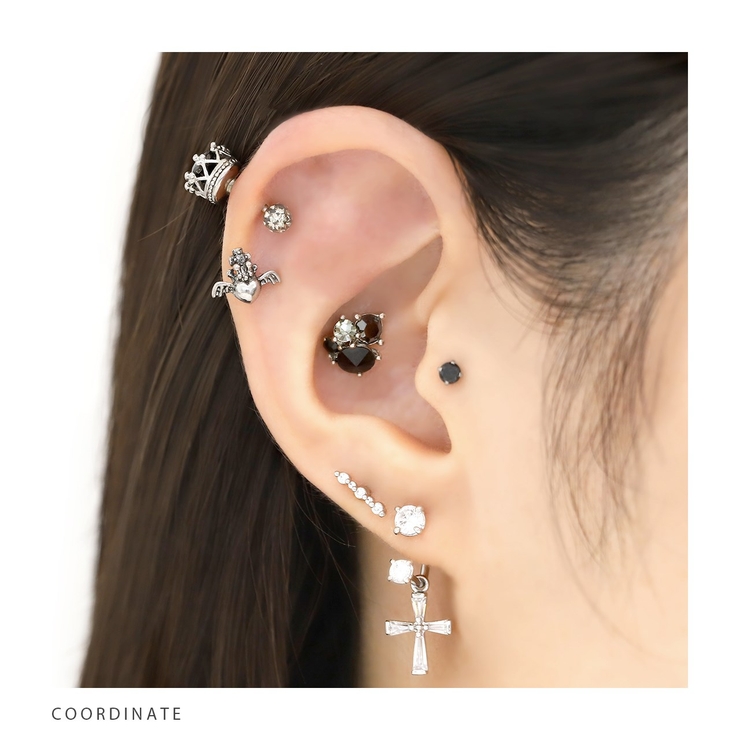 軟骨ピアス ジュエルバーライン 大人キレイ | ボディピアス専門店凛RIN | 詳細画像5 