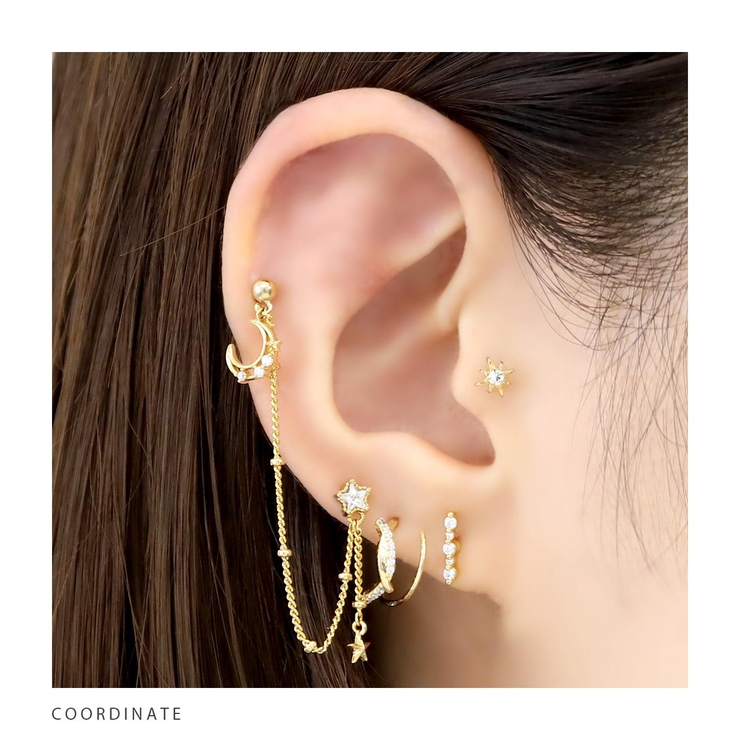 軟骨ピアス ジュエルバーライン 大人キレイ | ボディピアス専門店凛RIN | 詳細画像6 