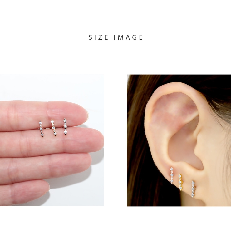 軟骨ピアス ジュエルバーライン 大人キレイ | ボディピアス専門店凛RIN | 詳細画像8 