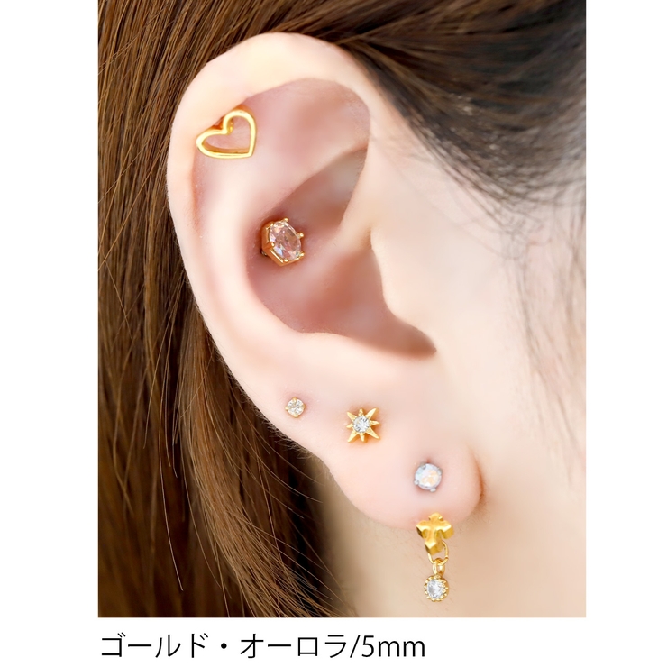 ボディピアス 軟骨ピアス 16G