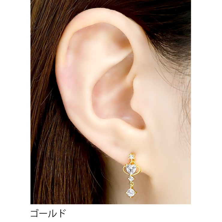 軟骨ピアス ハート ジュエル | ボディピアス専門店凛RIN | 詳細画像4 