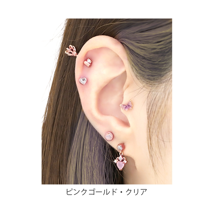 ボディピアス ハートジュエル キュービックジルコニア | ボディピアス専門店凛RIN | 詳細画像6 