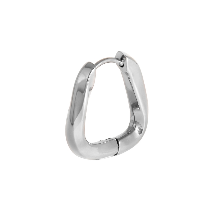 シルバー | 軟骨ピアス フープリングピアスツイスト大人かわいい上品オールサージカルステンレス… | ボディピアス専門店凛RIN