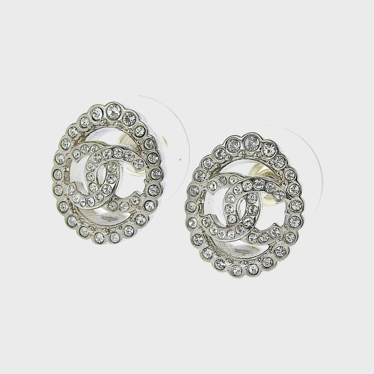 シャネル CHANEL ピアス ココマーク CCマーク ゴールド ブラック