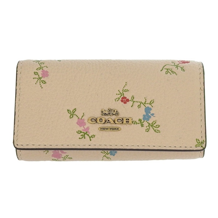 COACH コーチ FLORAL 花柄 キーケース 6連[品番：SESB0020763