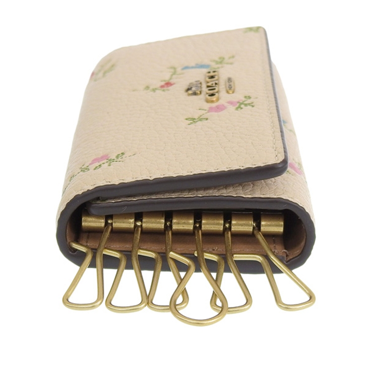 COACH コーチ FLORAL 花柄 キーケース 6連[品番：SESB0020763