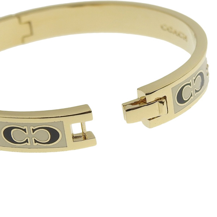 COACH コーチ シグネチャー バングル ブレスレット アクセサリー